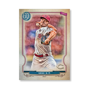 Sonny Gray 2020 Gypsy Queen Base Card Poster # to 99- artbble-pos-20gqbb-1261-s