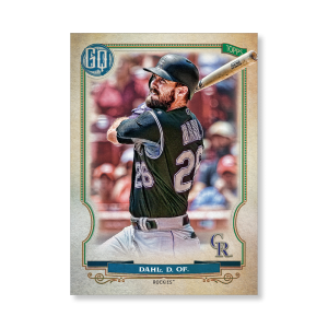 David Dahl 2020 Gypsy Queen Base Card Poster # to 99- artbble-pos-20gqbb-1271-s