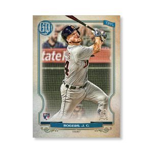 Jake Rogers 2020 Gypsy Queen Base Card Poster # to 99- artbble-pos-20gqbb-1272-s