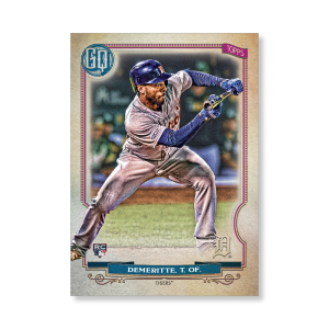 Travis Demeritte 2020 Gypsy Queen Base Card Poster # to 99- artbble-pos-20gqbb-1273-s