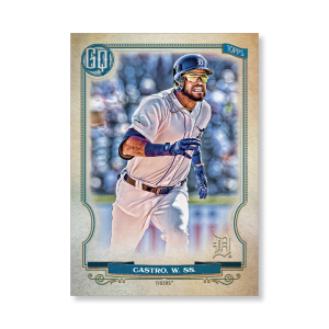 Willi Castro 2020 Gypsy Queen Base Card Poster # to 99- artbble-pos-20gqbb-1275-s