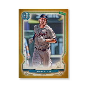 Brandon Dixon 2020 Gypsy Queen Base Card Poster Gold Ed. # to 1- artbble-pos-20gqbb-1277-gold-s