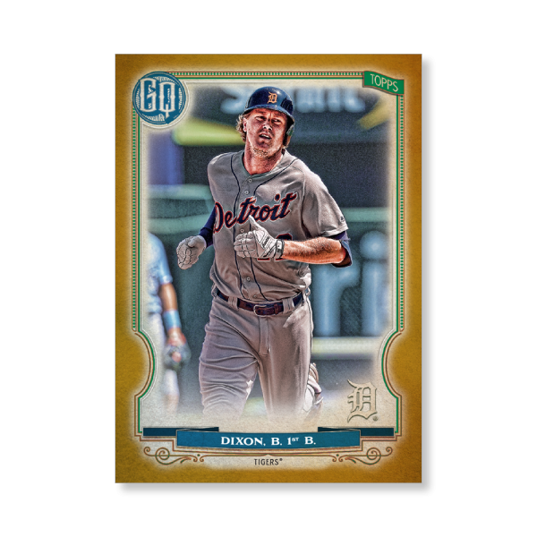 Brandon Dixon 2020 Gypsy Queen Base Card Poster Gold Ed. # to 1- artbble-pos-20gqbb-1277-gold-s