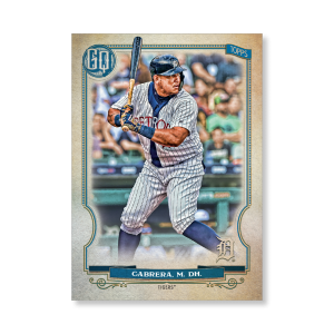 Miguel Cabrera 2020 Gypsy Queen Base Card Poster # to 99- artbble-pos-20gqbb-1278-s