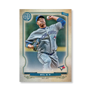 Hyun-Jin Ryu 2020 Gypsy Queen Base Card Poster # to 99- artbble-pos-20gqbb-1293-s