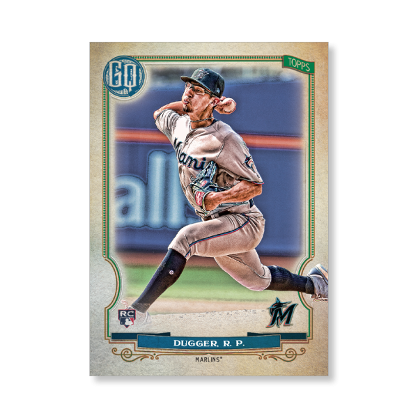 Robert Dugger 2020 Gypsy Queen Base Card Poster # to 99- artbble-pos-20gqbb-1295-s