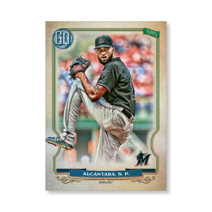 Sandy Alcantara 2020 Gypsy Queen Base Card Poster # to 99- artbble-pos-20gqbb-1298-s
