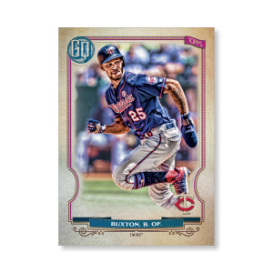Byron Buxton 2020 Gypsy Queen Base Card Poster # to 99- artbble-pos-20gqbb-1311-s