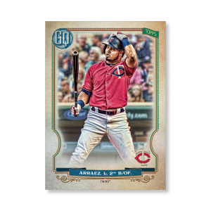Luis Arraez 2020 Gypsy Queen Base Card Poster # to 99- artbble-pos-20gqbb-1312-s