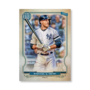 Giancarlo Stanton 2020 Gypsy Queen Base Card Poster # to 99- artbble-pos-20gqbb-1319-s
