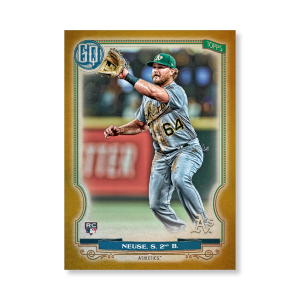 Sheldon Neuse 2020 Gypsy Queen Base Card Poster Gold Ed. # to 1- artbble-pos-20gqbb-1324-gold-s