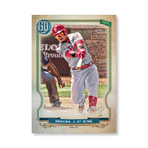 Jean Segura 2020 Gypsy Queen Base Card Poster # to 99- artbble-pos-20gqbb-1327-s