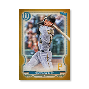 Bryan Reynolds 2020 Gypsy Queen Base Card Poster Gold Ed. # to 1- artbble-pos-20gqbb-1337-gold-s