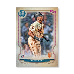 Jaylin Davis 2020 Gypsy Queen Base Card Poster # to 99- artbble-pos-20gqbb-1347-s
