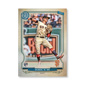 Mauricio Dubon 2020 Gypsy Queen Base Card Poster # to 99- artbble-pos-20gqbb-1349-s