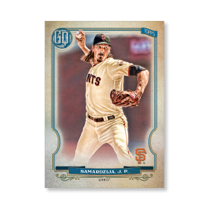 Jeff Samardzija 2020 Gypsy Queen Base Card Poster # to 99- artbble-pos-20gqbb-1352-s