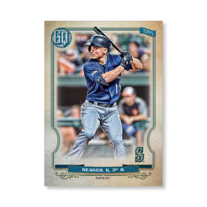 Kyle Seager 2020 Gypsy Queen Base Card Poster # to 99- artbble-pos-20gqbb-1364-s
