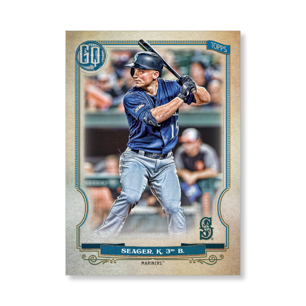 Kyle Seager 2020 Gypsy Queen Base Card Poster # to 99- artbble-pos-20gqbb-1364-s