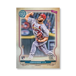 Junior Fernandez 2020 Gypsy Queen Base Card Poster # to 99- artbble-pos-20gqbb-1365-s