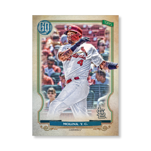 Yadier Molina 2020 Gypsy Queen Base Card Poster # to 99- artbble-pos-20gqbb-1372-s