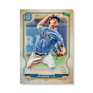 Tyler Glasnow 2020 Gypsy Queen Base Card Poster # to 99- artbble-pos-20gqbb-1378-s