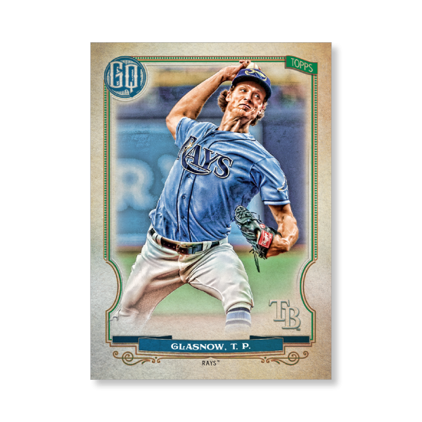 Tyler Glasnow 2020 Gypsy Queen Base Card Poster # to 99- artbble-pos-20gqbb-1378-s