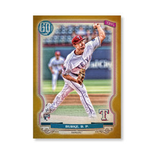 Brock Burke 2020 Gypsy Queen Base Card Poster Gold Ed. # to 1- artbble-pos-20gqbb-1380-gold-s