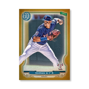 Ronald Guzman 2020 Gypsy Queen Base Card Poster Gold Ed. # to 1- artbble-pos-20gqbb-1384-gold-s