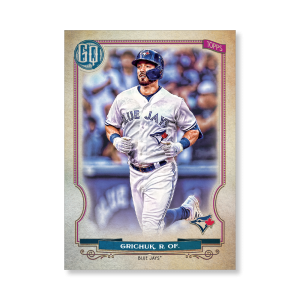 Randal Grichuk 2020 Gypsy Queen Base Card Poster # to 99- artbble-pos-20gqbb-1392-s