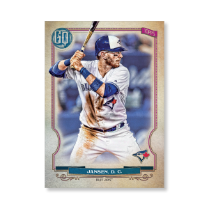 Danny Jansen 2020 Gypsy Queen Base Card Poster # to 99- artbble-pos-20gqbb-1395-s