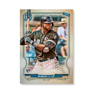 Luis Robert 2020 Gypsy Queen Base Card Poster # to 99- artbble-pos-20gqbb-1502-s