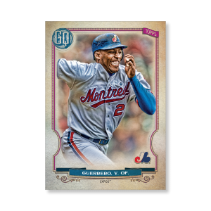 Vladimir Guerrero 2020 Gypsy Queen Short Printed Base Card Poster # to 99- artbble-pos-20gqbb-2020-s