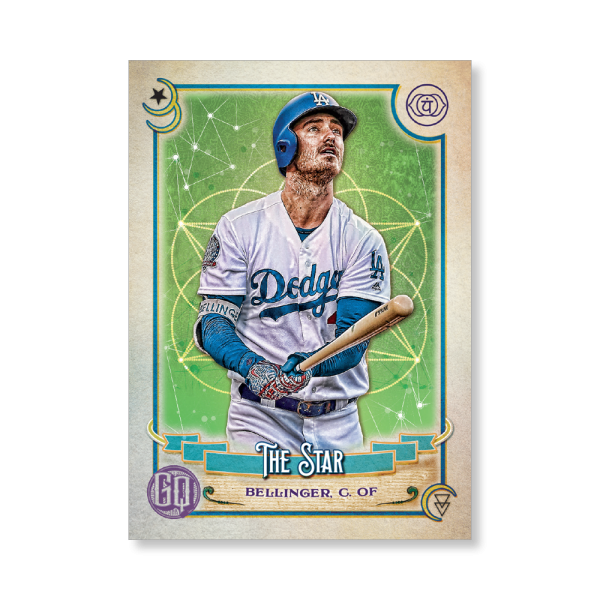 Cody Bellinger 2020 Gypsy Queen Tarot of the Diamond Poster # to 99- artbble-pos-20gqbb-2303-s