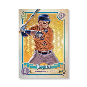 Alex Bregman 2020 Gypsy Queen Tarot of the Diamond Poster # to 99- artbble-pos-20gqbb-2304-s