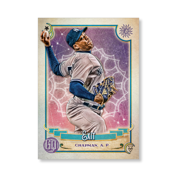 Aroldis Chapman 2020 Gypsy Queen Tarot of the Diamond Poster # to 99- artbble-pos-20gqbb-2309-s