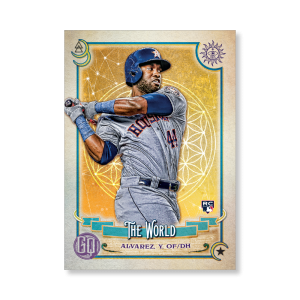 Yordan Alvarez 2020 Gypsy Queen Tarot of the Diamond Poster # to 99- artbble-pos-20gqbb-2320-s