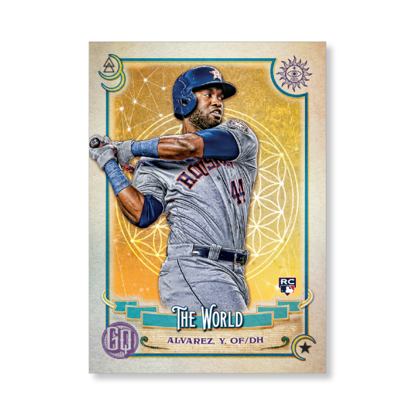 Yordan Alvarez 2020 Gypsy Queen Tarot of the Diamond Poster # to 99- artbble-pos-20gqbb-2320-s