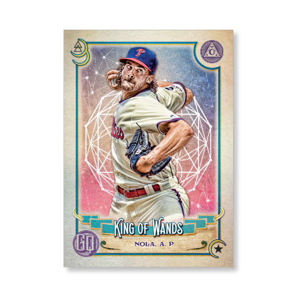Aaron Nola 2020 Gypsy Queen Tarot of the Diamond Poster # to 99- artbble-pos-20gqbb-2322-s