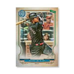 Ronald Acuña Jr. 2020 Gypsy Queen Player Weekend Variation Poster # to 99- artbble-pos-20gqbb-2603-s