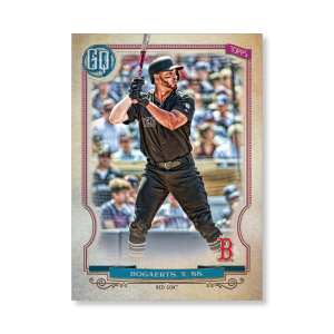 Xander Bogaerts 2020 Gypsy Queen Player Weekend Variation Poster # to 99- artbble-pos-20gqbb-2605-s