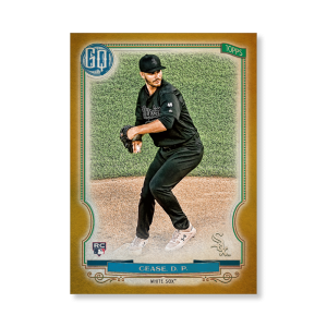 Dylan Cease 2020 Gypsy Queen Player Weekend Variation Poster Gold Ed. # to 1- artbble-pos-20gqbb-2606-gold-s