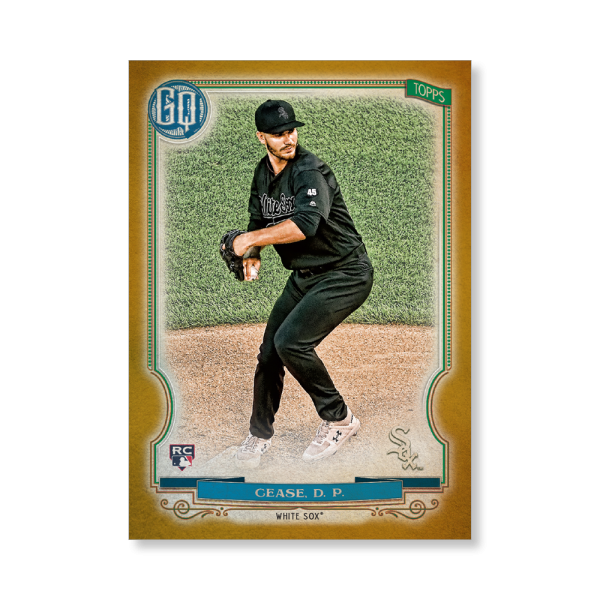 Dylan Cease 2020 Gypsy Queen Player Weekend Variation Poster Gold Ed. # to 1- artbble-pos-20gqbb-2606-gold-s