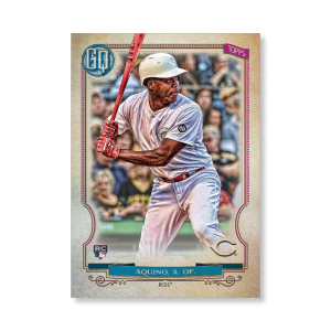 Aristides Aquino 2020 Gypsy Queen Player Weekend Variation Poster # to 99- artbble-pos-20gqbb-2608-s