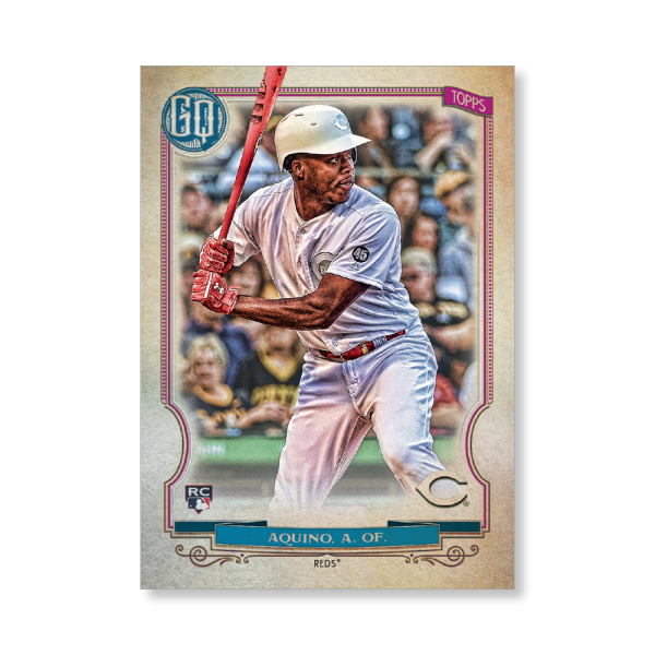 Aristides Aquino 2020 Gypsy Queen Player Weekend Variation Poster # to 99- artbble-pos-20gqbb-2608-s