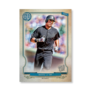 Juan Soto 2020 Gypsy Queen Player Weekend Variation Poster # to 99- artbble-pos-20gqbb-2630-s