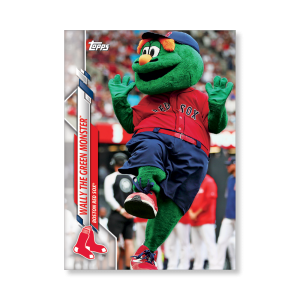Wally the Green Monster™ 2020 Opening Day Baseball Mascots Poster # to 99- artbble-pos-20odbb-2002-s