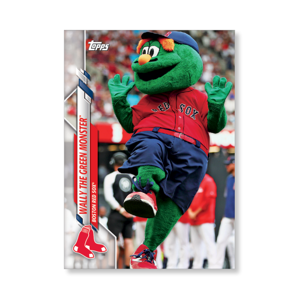 Wally the Green Monster™ 2020 Opening Day Baseball Mascots Poster # to 99- artbble-pos-20odbb-2002-s