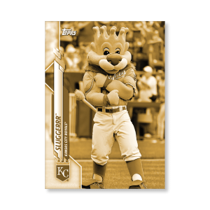 Sluggerrr™ 2020 Opening Day Baseball Mascots Poster Gold Ed. # to 1- artbble-pos-20odbb-2007-gold-s