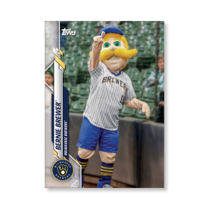 Bernie Brewer™ 2020 Opening Day Baseball Mascots Poster # to 99- artbble-pos-20odbb-2008-s