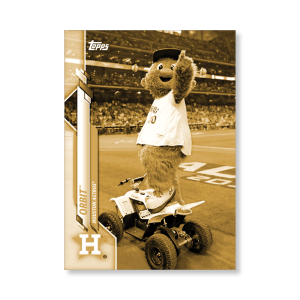 Orbit™ 2020 Opening Day Baseball Mascots Poster Gold Ed. # to 1- artbble-pos-20odbb-2015-gold-s